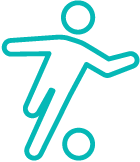 運動する人のアイコン